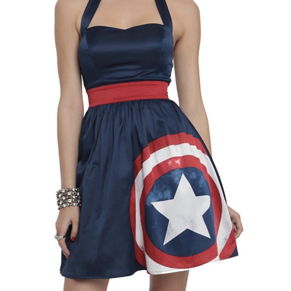 Marvel: Captain America | Halter Dress